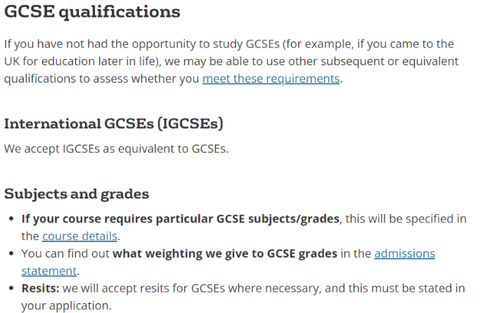 申请英国名校，GCSE数学成绩要求多少？